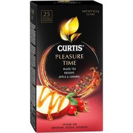 Чай в пакетиках Curtis Pleasure Time шиповник, яблоко, карамель