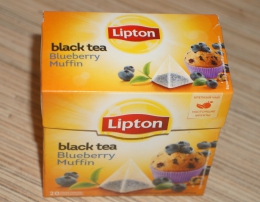 Чай в пирамидках Lipton "Blueberry muffin"