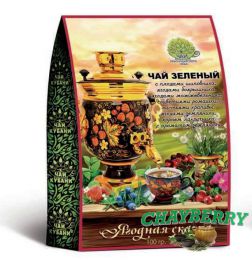Чай зелёный "Ягодная сказка" Краснодарский