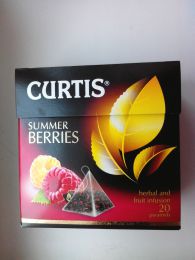 Черный чай в пирамидках CurtisSummer Berries