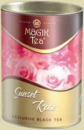 Черный чай Magik Tea Sunset Rose с лепестками роз
