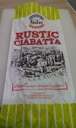 Чиабатта на оливковом масле первого отжима FanFan "Rustic ciabatta"