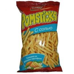 Чипсы картофельные Lorenz Pomsticks с солью