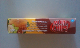 Чипсы картофельные Multi Chips "Мульти Чипсы"  со вкусом холодца с хреном