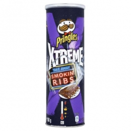 Чипсы Pringles Xtreme Smokin' Ribs