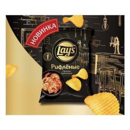 Чипсы рифленые "Пряная креветка" Lays