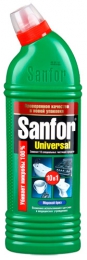 Чистящее средство Sanfor Universal гель "Морской бриз" 10 в 1