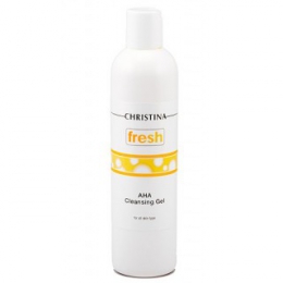 Мыло для очищения кожи лица и шеи с альфагидроксильными кислотами Christina Fresh AHA Cleansing Gel