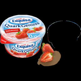 Десерт Exquisa Creamy Quark клубника