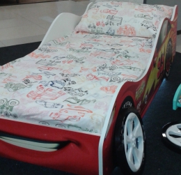 Детская кровать-машинка "Виват-мебель" арт. 083-0082