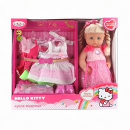 Детская кукла "Карапуз" Hello Kitty кукла-модница