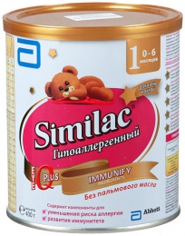 Детская молочная смесь Similac Гипоаллергенный 1 с 0 до 6 месяцев