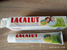 Детская зубная паста Lacalut Kids 4-8