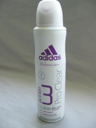 Дезодорант-антиперспирант спрей Adidas for women action 3 Pro Clear