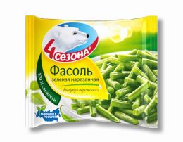 Фасоль зеленая стручковая нарезанная 4 Сезона