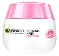 Крем для лица Garnier ботаник-крем с розовой водой для сухой и чувствительной кожи