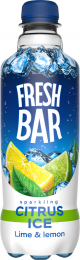 Газированный напиток Fresh Bar Lime & Lemon CITRUS ICE