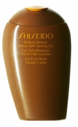 Гель-автозагар средней интенсивности Shiseido Brilliant bronze tinted self tanning gel
