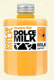 Гель для душа "Dolce Milk" Молоко и абрикос