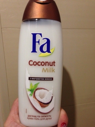 Гель для душа Fa Coconut Milk с экстрактом кокоса