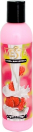 Гель для душа "Vesta" Йогурт с малиной и земляникой