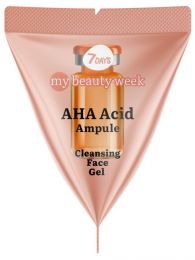 Гель для лица 7 Days My Beauty Week отшелушивающий AHA Acids