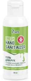 Гель для рук с антисептическим эффектом с Алоэ и витамином Е “Fresh hand sanitaizer” 7 Days