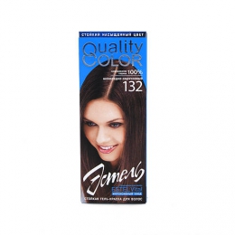 Гель-краска для волос Estel Quality color №132 "Шоколадно-коричневый"