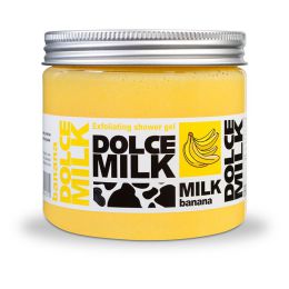 Гель-скраб для душа "Dolce Milk" Молоко и банан