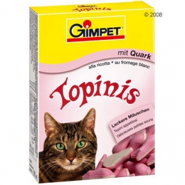 Витаминная добавка для кошек Gimpet Topinis витаминные мышки с сыром