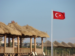 Городской пляж Белека (Турция)