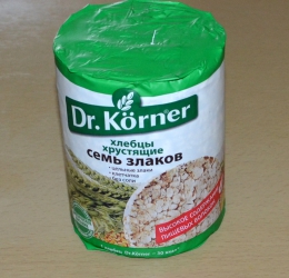 Хлебцы хрустящие "Семь злаков" Dr.Korner