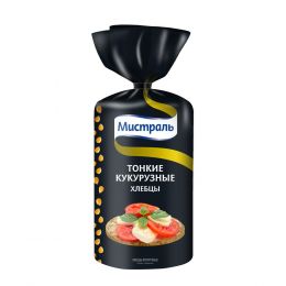 Хлебцы Мистраль "Тонкие кукурузные хлебцы"