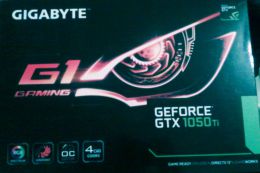 Игровая видеокарта GTX 1050 TI G1 GAMING
