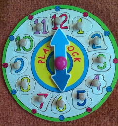 Игрушка деревянная "Часы" Папа Карло 5465R