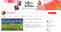 Канал на Youtube Victoria Portfolio