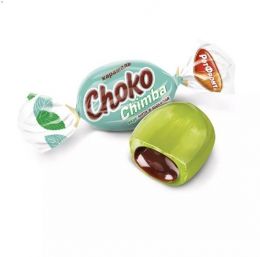 Карамель Choko Chimba вкус мята и шоколад Рот Фронт