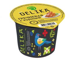 Каша моментального приготовления Delika гречневая с курицей