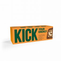 Батончик Kick Your Energy кешью с какао и маслом апельсина