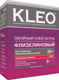Обойный клей Kleo extra для тяжелых флизелиновых обоев