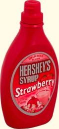 Клубничный сироп Hershey's Strawberry Syrup