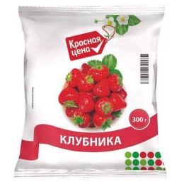 Клубника замороженная "Красная цена"