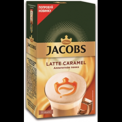 Кофе Jacobs Caramel Latte Аппетитная пенка