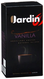 Кофе жареный молотый Jardin Vanilla