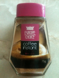 Кофе растворимый Europe Choice Crema