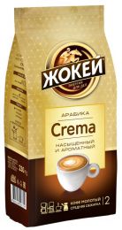 Кофе жареный молотый Жокей Crema