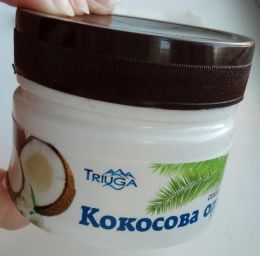 Кокосовое масло холодного отжима Triuga herbal