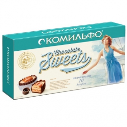 Конфеты Комильфо Chocolate Sweets "Крем-брюле и орех пекан"