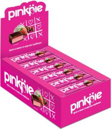 Конфеты Яшкино "Pinkpie" нуга и желе со вкусом клубники