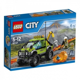 Конструктор Lego City "Грузовик исследователей вулканов" 60121